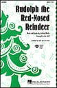 Rudolph, The Red-Nosed Reindeer SATB choral sheet music cover